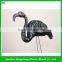 Blowing Mould of Plastic Painted Flamingos for Halloween Decorations