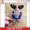 plush girrafe keychain high quality stuffed animal pendent mini soft deer keychain