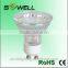 Hot sales 220-240V 3W/4W 2835SMD 20PCS GU10 LED lamps, 3000K Glass 30000H LED lights made in China