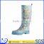 High quality fashion rain boots rubber boot for wholesale