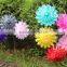 birthday 3d tissue fan flowers for wedding party birthday wedding decoration fan decorative ceiling fan