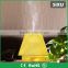 Lamp shape wood grain painting ultrasonic mini essential oil aroma diffuser 2016