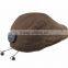 Good quality fashion custom Bluetooth sun hat with mic