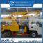 FOTON 4X2 high lifting platform boom lift truck, Articulated Boom Overhead Working Truck