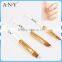 ANY Clear Acrylic Handle 3PCS Set Nail Art Nail Brushes for Gels and Acrylic