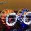 Wholesale universal hign quality led crystal angel eyes projector lens auto headlight