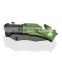Outdoor Military Knife with Led Light&glass cutter on handle