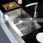 UPC handcrafted stainless steel double apron farm kitchen sink made in China                        
                                                Quality Choice