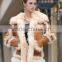 Real Native Lamb Fur Leather Mouton Suede Coat Double Face Mongolian Lamb Fur Jacket