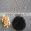 Customized Fashion Fluffy Genuine Turkey Feather Party Shoulder Handbag