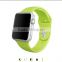 Colorful Silicone Gel Wrist Strap Band For Apple Watch 38mm or 42 mm