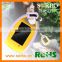 SORBO China Manufacture Portable CE Solar Emergency Charger / USB Rechargeable Power Bank with Solar LED Flashlight