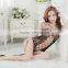 7024 Sexy Women Black Hollow Fishnet Open Crotch full Body stocking 2015