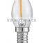 2016 Newest Design LED C7 dimmable Filament Bulb 1 watt led bulb