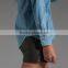 2015 hot style light blue women stone wash denm jacket JXQ562