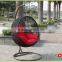 PE Wicker Rattan outdoor swing set