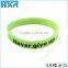 Instock! Custom Logo Food Grade Silicone Wristband Silicone Sport Wristband