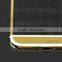 for iPhone 6s Plus 24kt gold plated housing back cover replacement leather