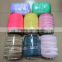 Factory supply high quality 5/8'' fold over elastic in 102solid colors hair bands by yards in spool