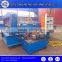 Color steel arched curving roof panel roll forming machine