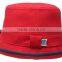 2015 Red Fashion blank custom bucket hats