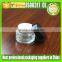 200g Clear Glass Jar With Matte Silver Lid