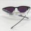 2016 Promotional Green Blue Red lenses carbon fiber wooden surface sunglasses