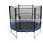6FT domestic use trampoline with outside enclosure