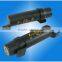 Plastic document tube for carrying document