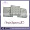 2015 Hot item 4inch LED glass ware decoration centerpiece light base