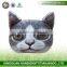 QQ Pet Factory Wholesale Cute Inflatable Pillow Cat Face Chair Cushion Pillows