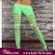 Spring New Style Sexy Leggings Striped Hole Colorful Leggings For Women Cheap Slim Women Leggings Wholesale