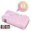 Fashion Pink 64 Capacity PU Fabric DVD Case CD Holder personalized cd case multi disc dvd cases