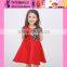 2016 flowers baby children latest fashion dress designs hot sale girls picture of children casual dress