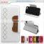 hit color wallet style genuine leather phone case for iphone 7 6 5 4 s c se plus
