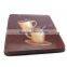 New year delicacy square fruit biscuit candy tin plate