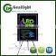 LED Tempered Glass Writing Board Chalk Board Sign