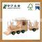 OEM FSC&SA8000 Natural Wood Cutting DIY Unfinshed Educational Wooden Toys