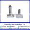 Stainless steel T-head bolts, 201/202/304/316, DIN933/931,