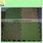 comfortable interlocking turf Tiles/grass tile/puzzle grass/interlocking artificial grass tile