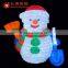 customized LED 3D Acylic motif light christmas hanging round ball sculptures lights