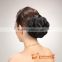 synthetic clip hair bun pieces, fake braids hairpieces