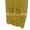 Yellow moroccan metal candle lantern fashionable design