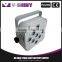 High power rgbwa 6IN1 battery led flat par stage light