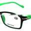 Black frame pc hot reading glasses with metal screws