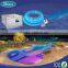 Hot Sell Custom pool designs fiber optic swimming pool with LED light projector and side glow fibers