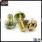 Factory Supplier Carbon Steel DIN6921 Grade 4.8/8.8 Zinc Plated Flange Bolt