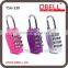 TSA-309 Zinc alloy 4 digital combonation TSA padlock/TSA lock