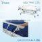 Hot sale three motors icu electric hospital beds with frames