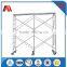 types of walk through scaffolding frame base plate